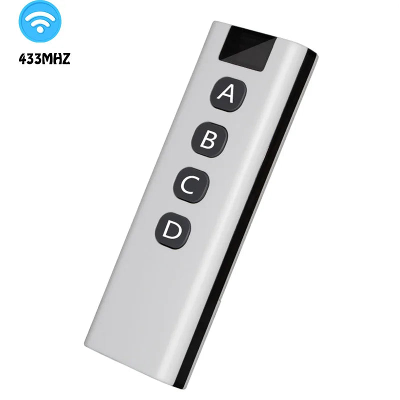 Wireless Remote Control Switch Electrical Outlet Smart EU Wall Socket and 433mhz Transmitter 220V 15A Plug for LED/Light/Lamp