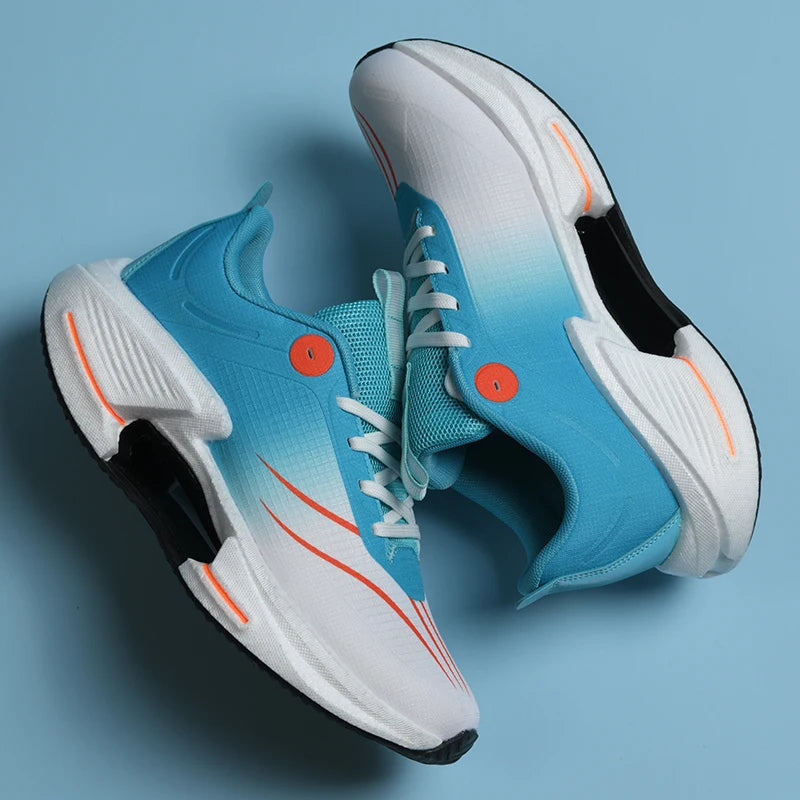 Logo Custom Modern Stylish Synthetic Casual Sneakers Ergonomic Cushioning Lightweight for Travel Walking and Fashion Sportswear