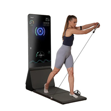 Smart Home Gym Equipment for Pilates AI Gym Equipment for Fitness Exercises Strength Training Space-Saving for Home Gym Layouts