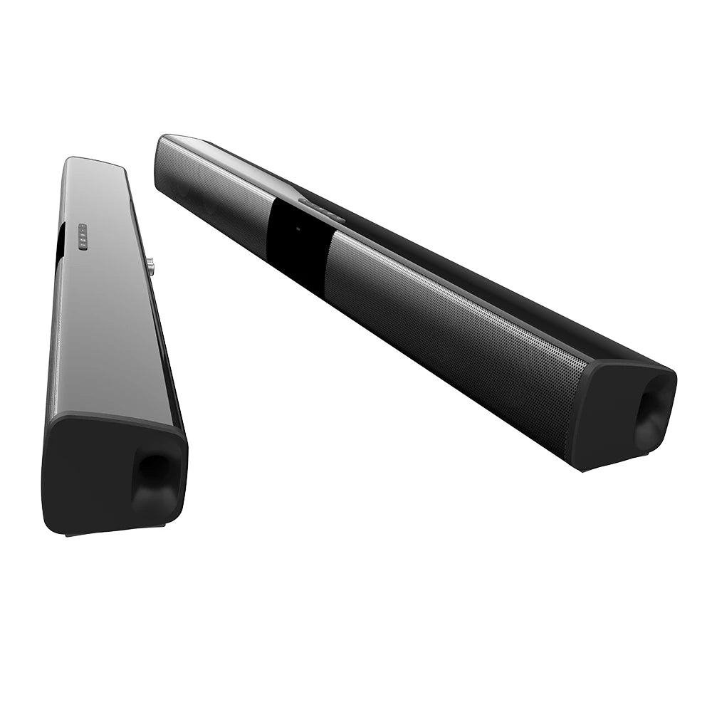 20W Wireless Bluetooth Soundbar Stereo Home Theater System with AUX TF FM Radio Support PC TV Surround Sound Bar BS28B