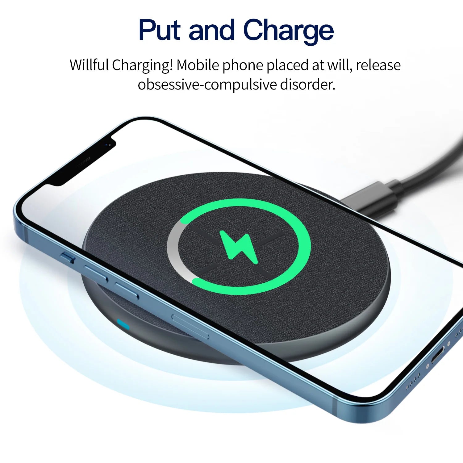 2024 Trend Product 15W Wireless Chargers Mobile Phones  PowerBank Phone Charger Strong Magnetic Breathing Led Multiple Protect