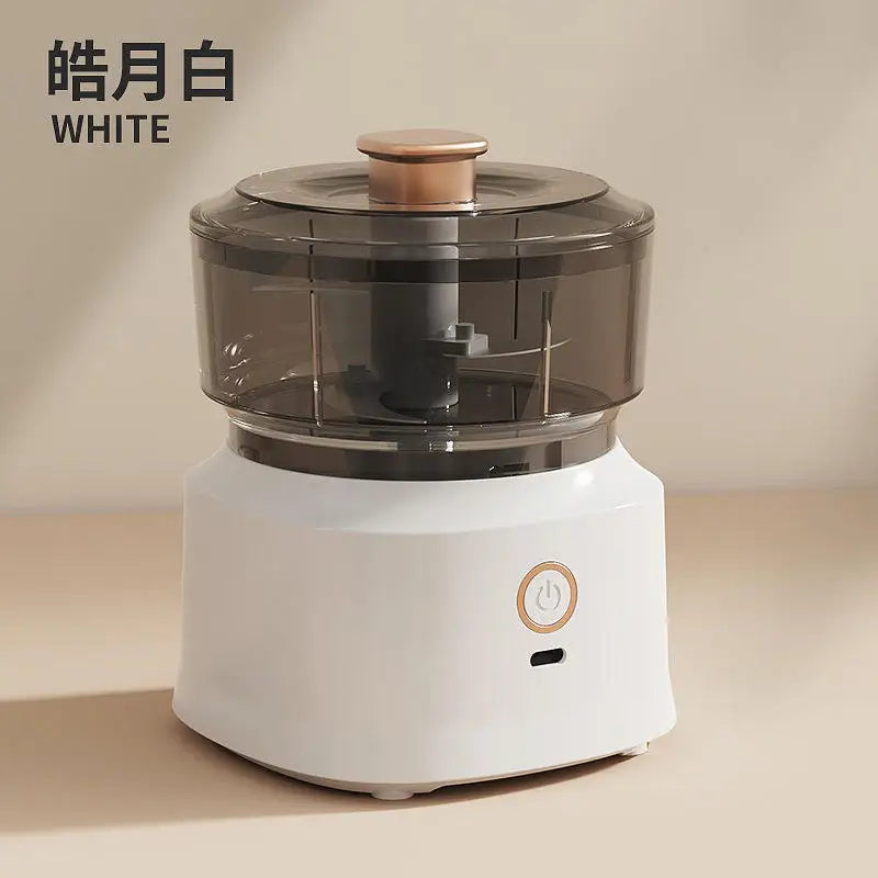 2024 New Arrival Portable Food Fruit Mixer Meat Grinders Processor Battery Operated for Household Use