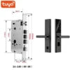 SAIJIA Smart Home Smart Electric Rim Lock With Tuya App Control Wifi Outdoor Gate Door Fingerprint Smart Lock