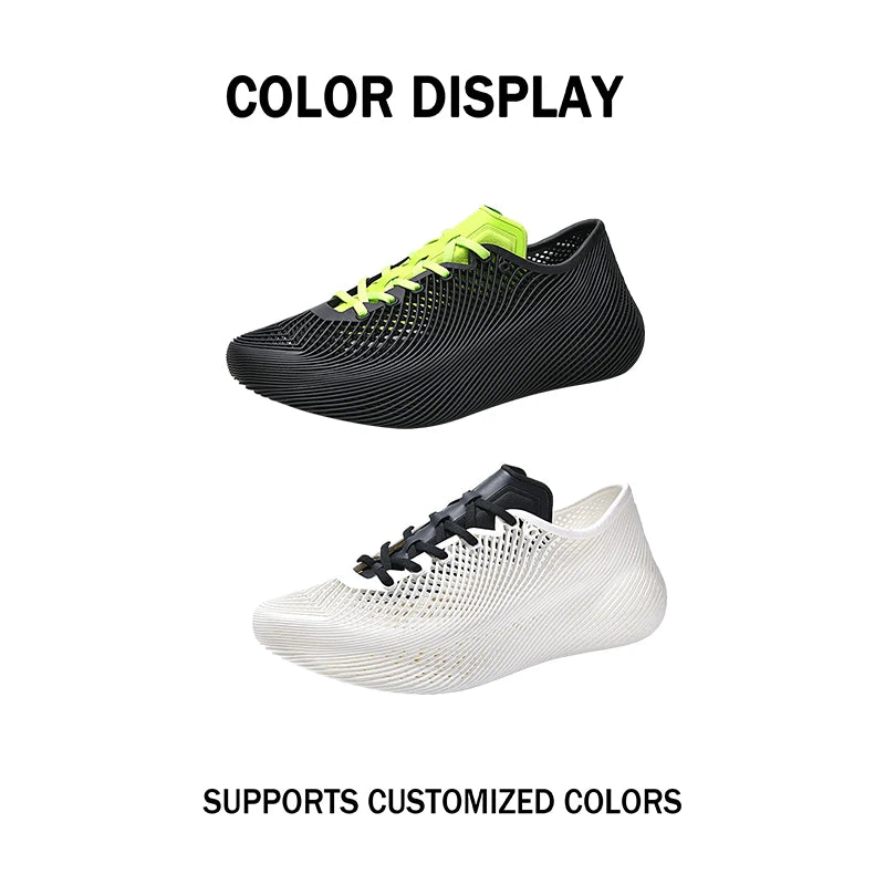 Customized Personalized Innovative 3D Printed Elastic Shoes Sneakers Breathable Lightweight Running Sport Shoes for Men Unisex