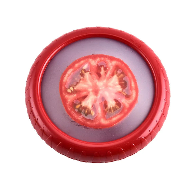 Transparent Film Sealed 1L Lunch Box Plastic Lid Semi-Refrigerated Storage for Vegetables Onions Cut Fruit Vegetable Storage