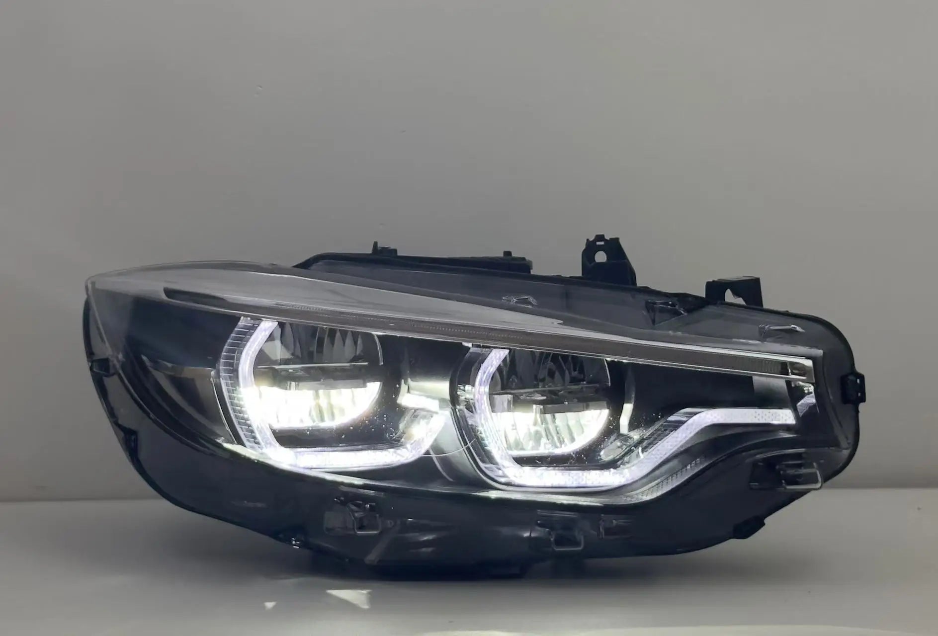 Yellow White DRL Ikon Style LED Headlight for BMX F32 F33 F36 F80 F82 M3 M4 Lci Front Lights High Low Fog Turn Signal Lamp
