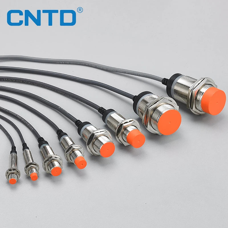 CNTD CJY18E-08 IP67 Inductive Proximity Sensor with Inside Surge Protection Cylindrical Type with Orange Head