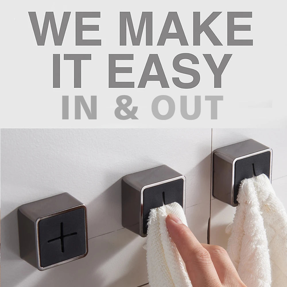 New Product Space-Saving Towel Holder 2 Pcs Creative Modern Kitchen Towel Hooks Set