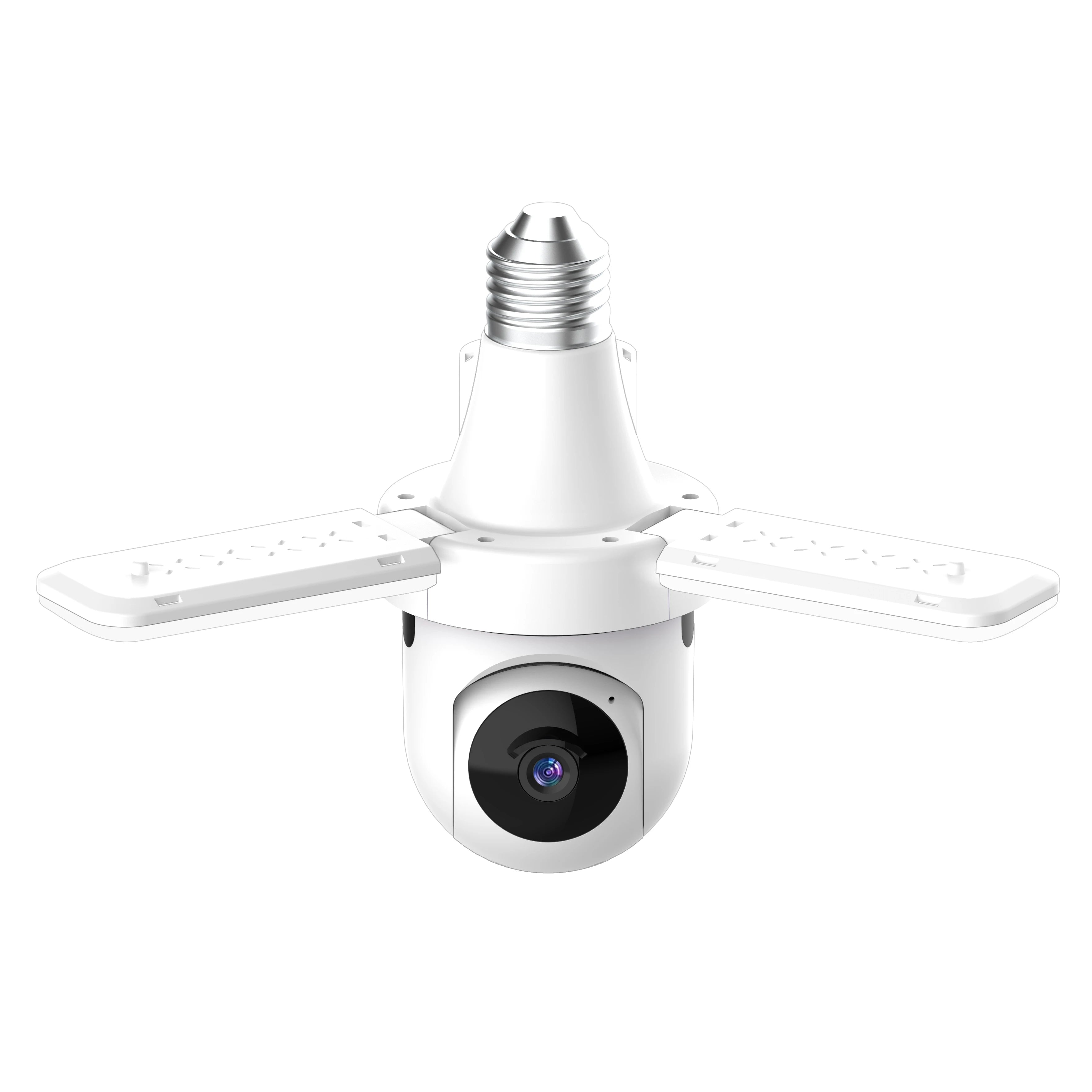 4G Light Wifi Bulb Cctv Camera Wifi Housing Dome Indoor Ptz Ai Smart Security Camera for Security