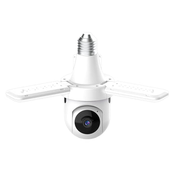 4G Light Wifi Bulb Cctv Camera Wifi Housing Dome Indoor Ptz Ai Smart Security Camera for Security