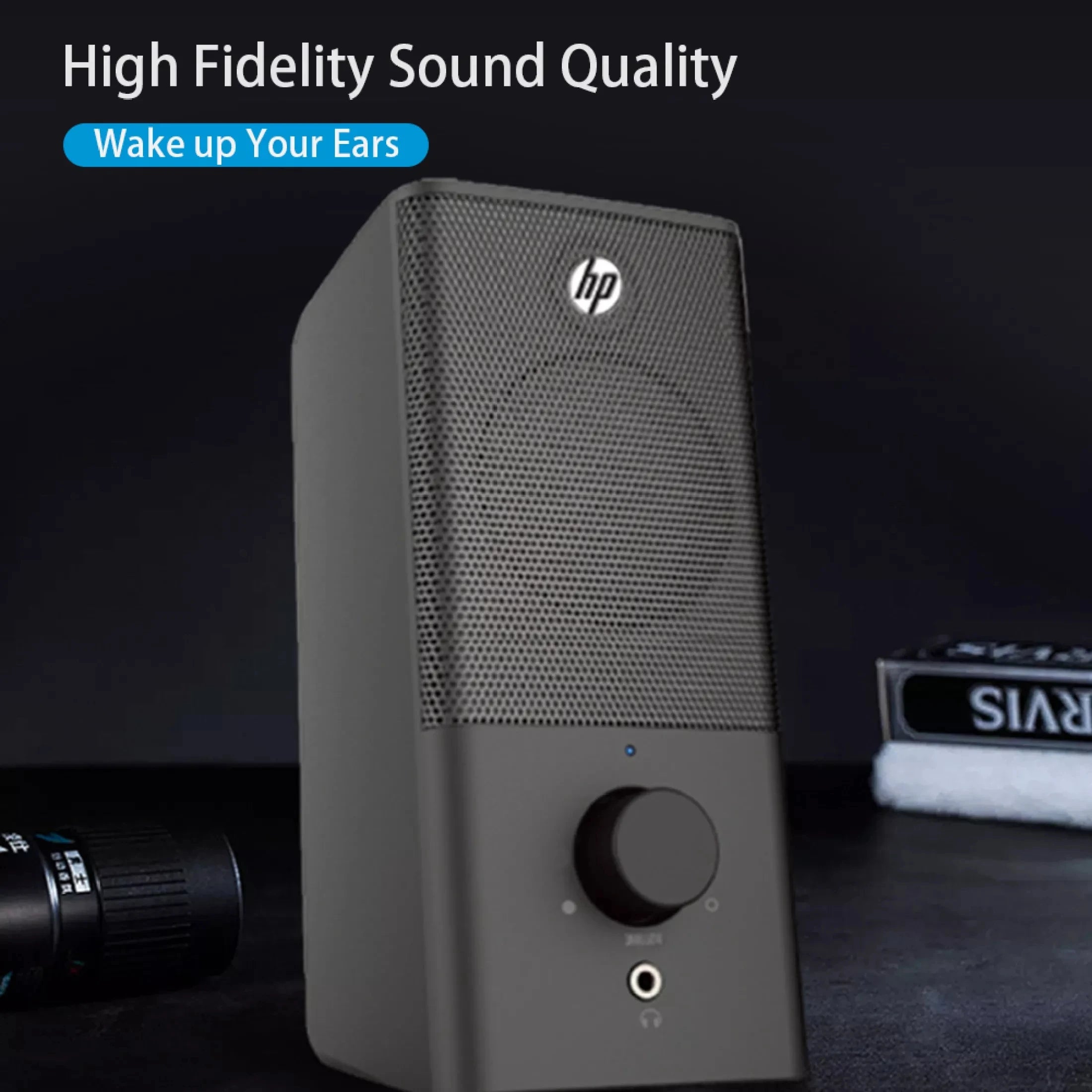Multimedia Computer Speaker Desktop Office Home Stereo Small USB+3.5mm Jack for Laptop TV Mobile Phone