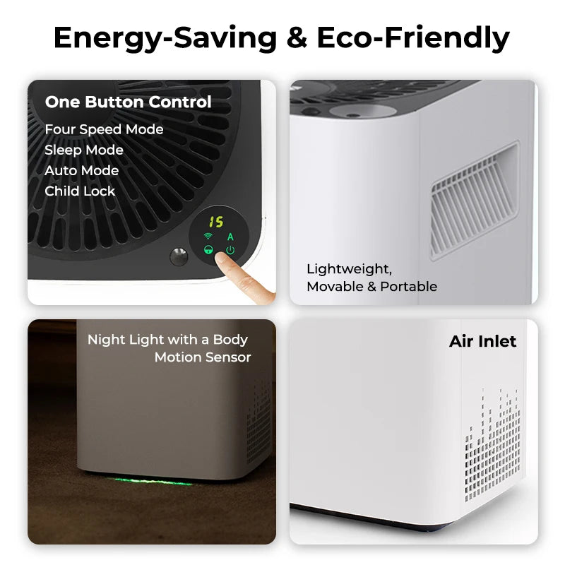 Airdog X3 Compact Size Smart Purification Household Air Purifiers for Home