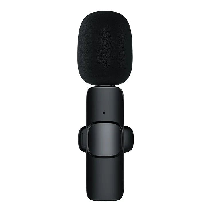 K9 High Quality Dynamic Microphone Wireless Audio Recording Lavalier for Smartphone Camera Omni-Directional Binaural Speakers