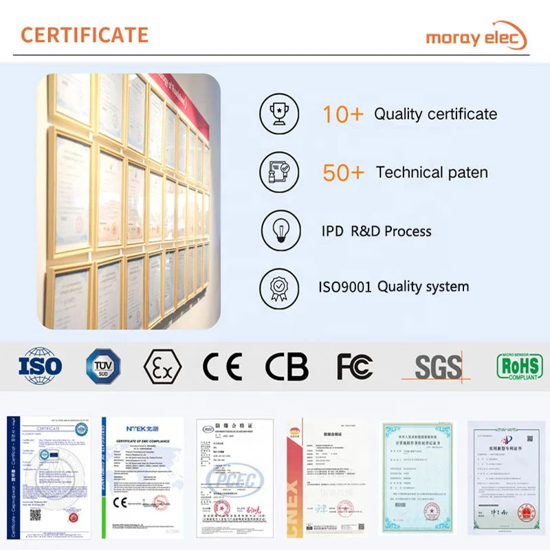 Moray ME202D Hot Sale High Accuracy Sensor Liquid Level Gauge Tuya Smart Home Intelligent Diesel Tuya Water Level Sensor