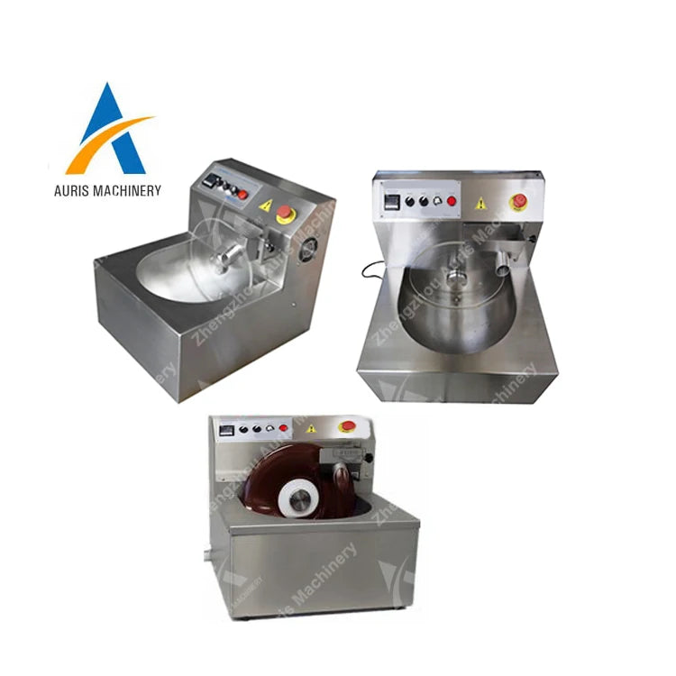 Mini Size Low Price Small Home Chocolate Tempering Machine 8kg  15kg Chocolate bar Making Machine for Sale