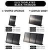 Practical Metal Desktop Menu Display Poster Board Business Card Stand for Store Office Table Decoration Accessory