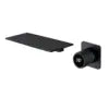 Wall-mounted Single Handle Brass Ceramic Modern Design Waterfall Spout Hot/Cold Digital Display Water Sink Basin Faucet