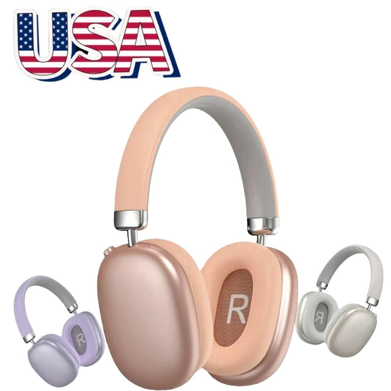 USA EU High Quality Wireless Max Headphones M2 with Noise Reduction ANC Top Version Max Earphones