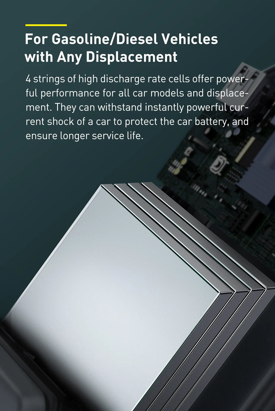 Baseus Car Jump Starter Power Bank 2000A / 1000A 12V Portable Battery Charger Auto 12V Emergency Booster Starting Device