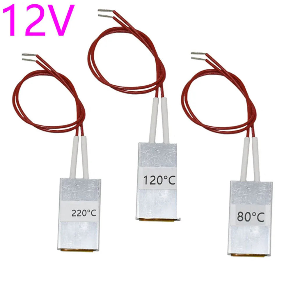 220V/12V 80-220 Degrees Celsius PTC Heaters Heating Element Hair Dryer Accessories Curlers Heater Poultry Incubator 1 Pc