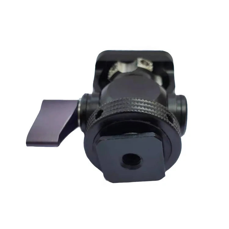 Snail Camera Monitor Adapter 180 Adjustable Damping Tilt Bracket Compact Metal Stabilizer Mount for DSLR Camcorder Accessory
