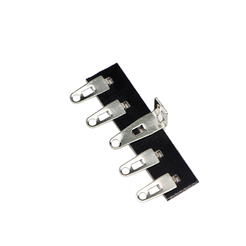 Ampmart 2-28Pins Tag Strip Silver Pins Plated Audio Strip Tag Board ,For Guitar Amplifiers HIFI DIY.