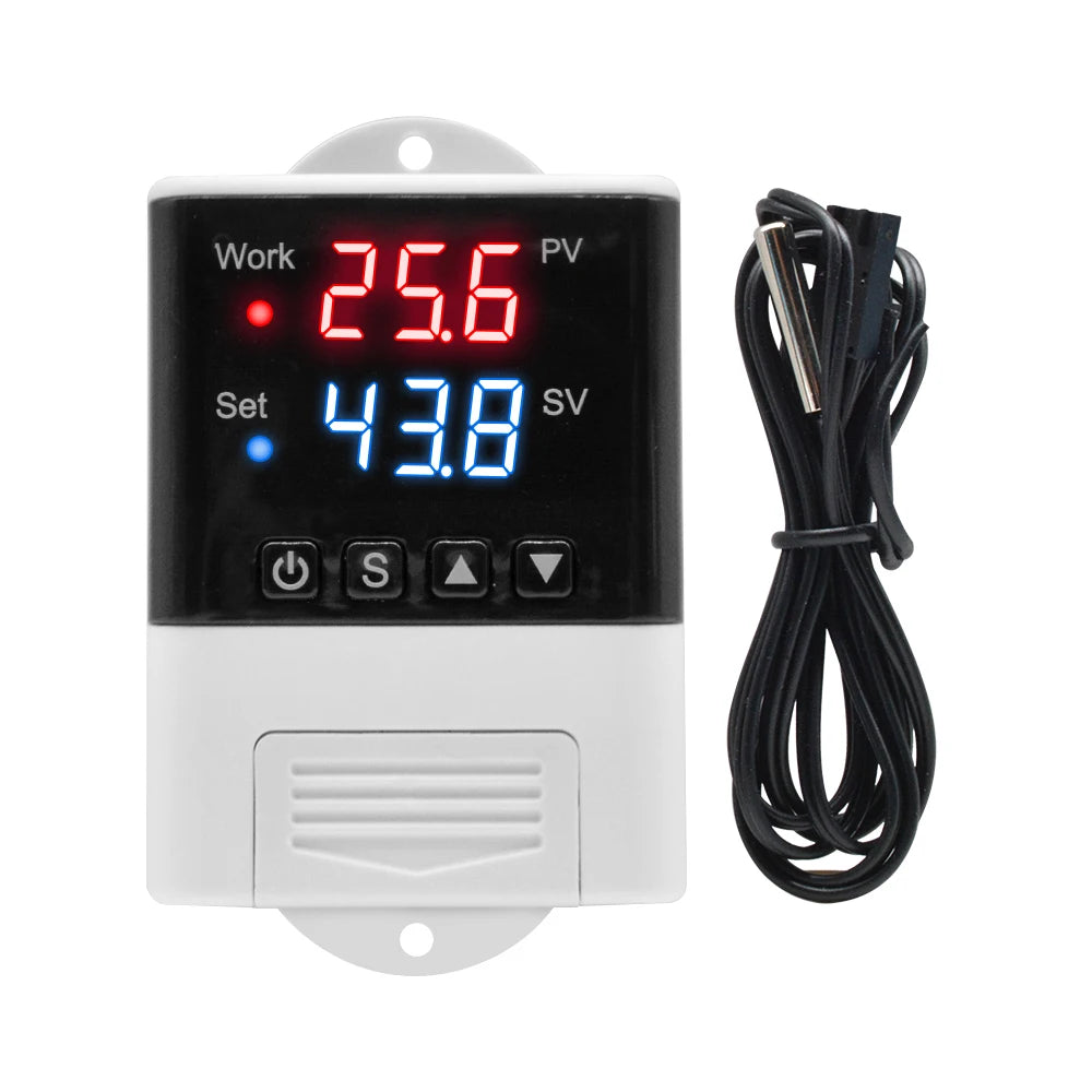 Wifi Thermostat Humidistat 12V 110V 220V Digital Temperature Humidity Controller Regulator Auto Car Incubator Thermoregulator