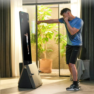 Sleek AEKE K1 Corporate-Grade Smart Home Gym Fitness Mirror Comprehensive Core Muscle Training Aluminum Alloy 1500W Portable