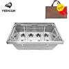 Portable Height Adjustable Folding Camping Table Picnic Barbecue IGT Table for Camping Car Travel