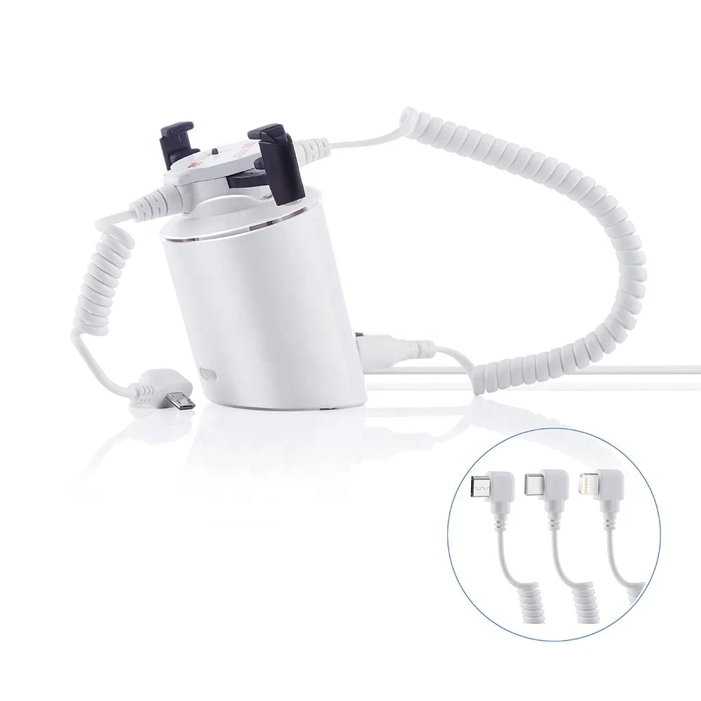 Mobile Phone Display Anti Theft Stand for Smartphone Standalone Security Device With Alarm and Rechargeable
