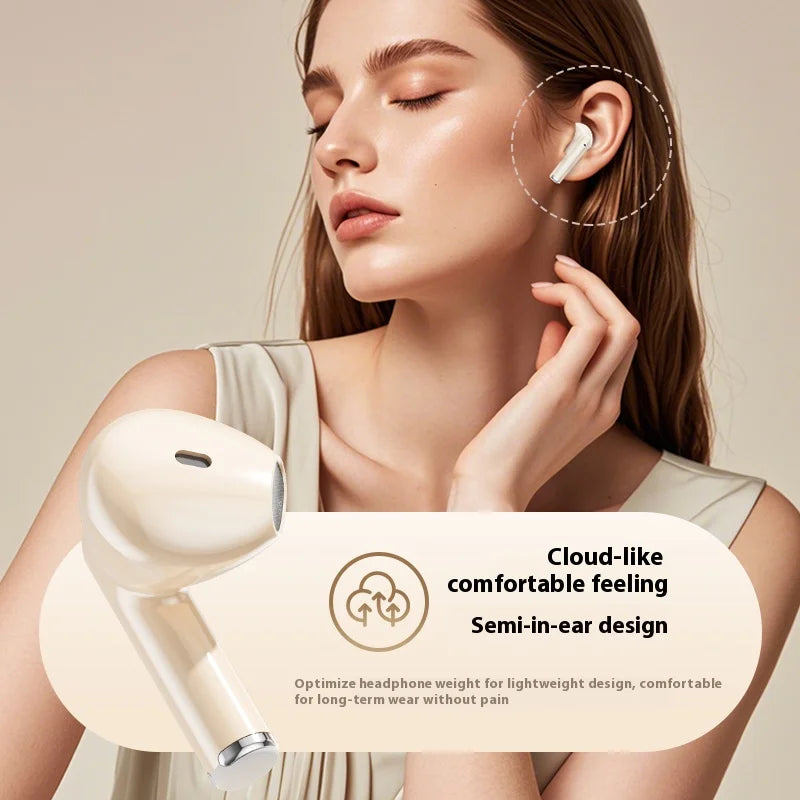 J08C High Quality Wireless TWS Earbuds Portable for Bluetooth Audio Headphones Digital Non-Noise Cancelling In-Ear Earphones