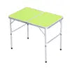 HISPEED Outdoor Dining Foldable Aluminum Camping Table Folding 35cm/70cm Height Folding Picnic Table