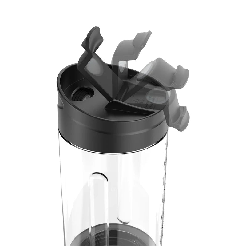Ligkevan Fresh Fruit Smoothies Electric Mixer USB Rechargeable Cup Personal Bottle Mini Blenders Juice Portable Juicer Blender
