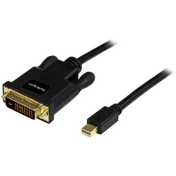 UD2 10 ft Mini for DisplayPort to DVI Adapter Converter Cable Black-1920x1200 Mini DP DVI Mini for DisplayPort DVI 1920x1200