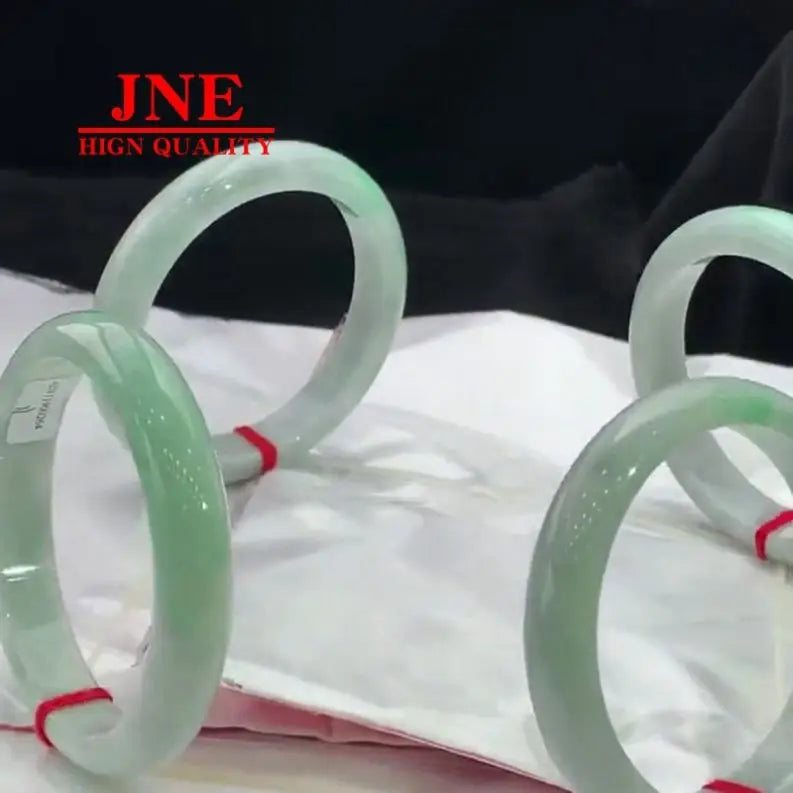 Factory Wholesale Natural Myanmar A- Type Jade Fine Old Materials with Green Jade Bracelet Wholesale
