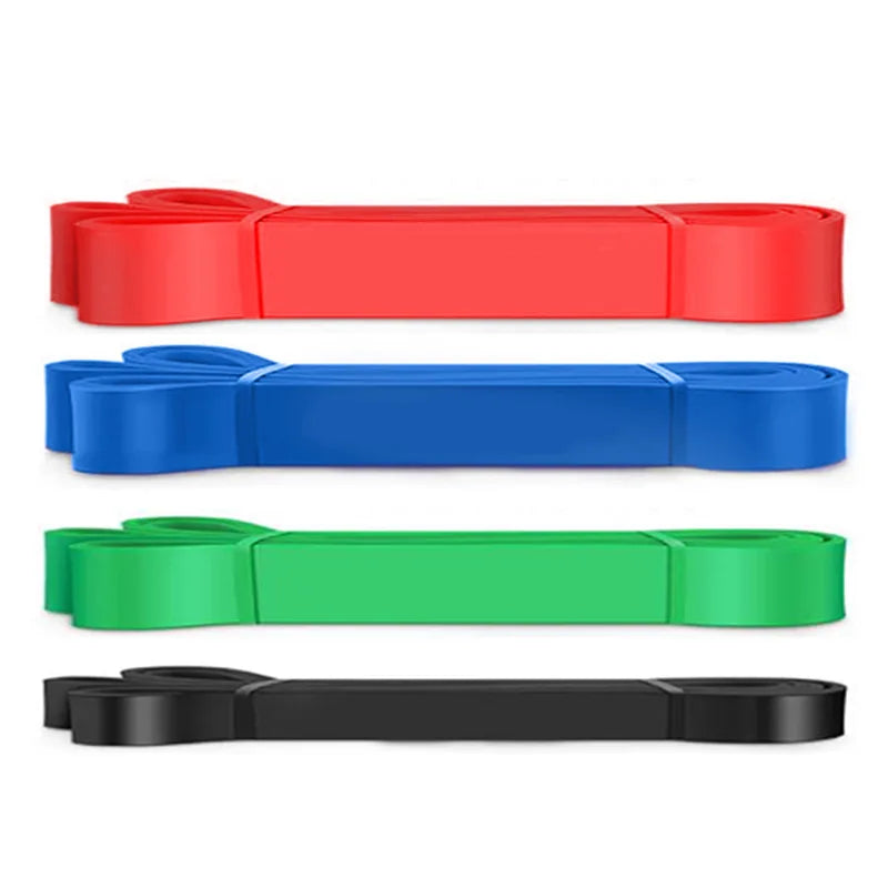Heavy Duty 5-Set Latex Resistance Band Pull Assistance Exercise Stretch Fitness Bands for Power Lift & Stretching