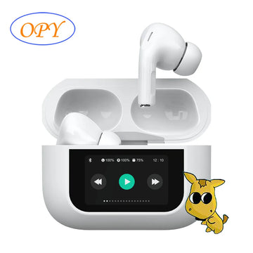 H8 H7 Wireless Gold Connected T93 Smart Watch Earbuds with Digital Display In-Ear Design for V5.4 ANC JL Chipset