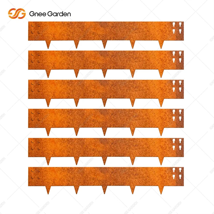 Stamping Steel Garden Edging Space-Saving for Vertical Gardens US Market