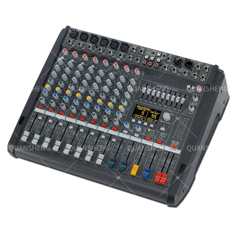PM600-3 Amplifier Dual 99 Dsp Professional Digital Audio Mixer  for Audio Power Karaoke Mixing Amplifier