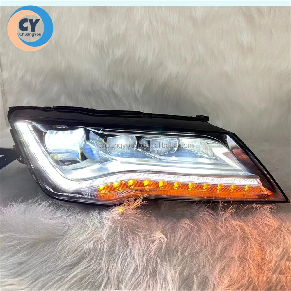 For Audi S7 RS7 LED Original Headlight 2011 2012 2013 2014 2015 A7 HID Lamp Upgrade High Quality Headlamp  Car Light