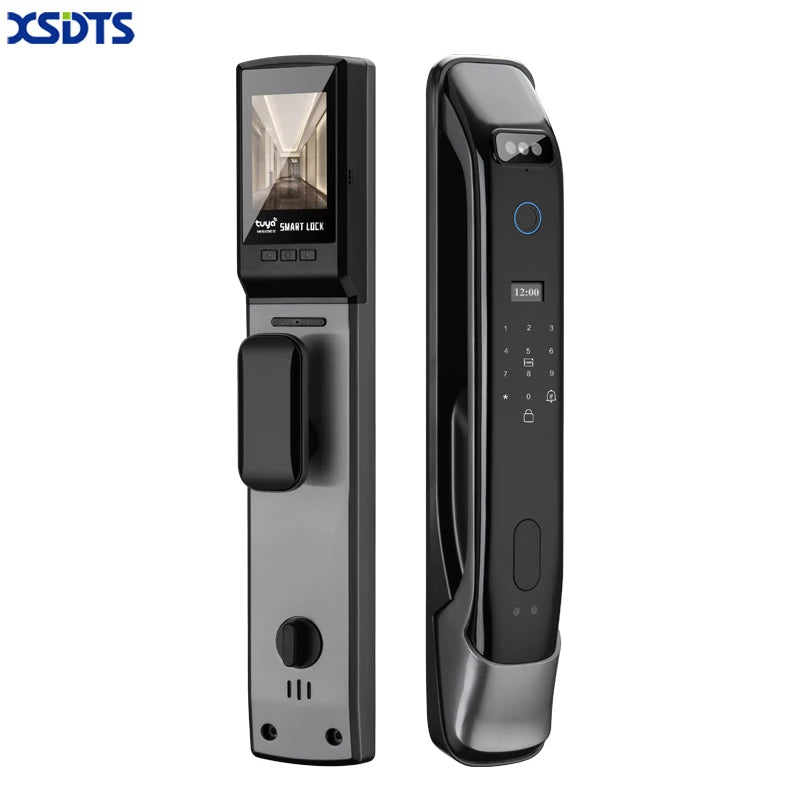 XSDTS DF03XF  3D Face Recognition Tuya Wi-Fi Remote Control Smart Door Lock Security Electronic Digital  Lock for Home Security
