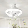 Super Bright Smart LED Ceiling Fan with Variable Speed Three-Speed Dimming Silent Strong Wind-for Household Use