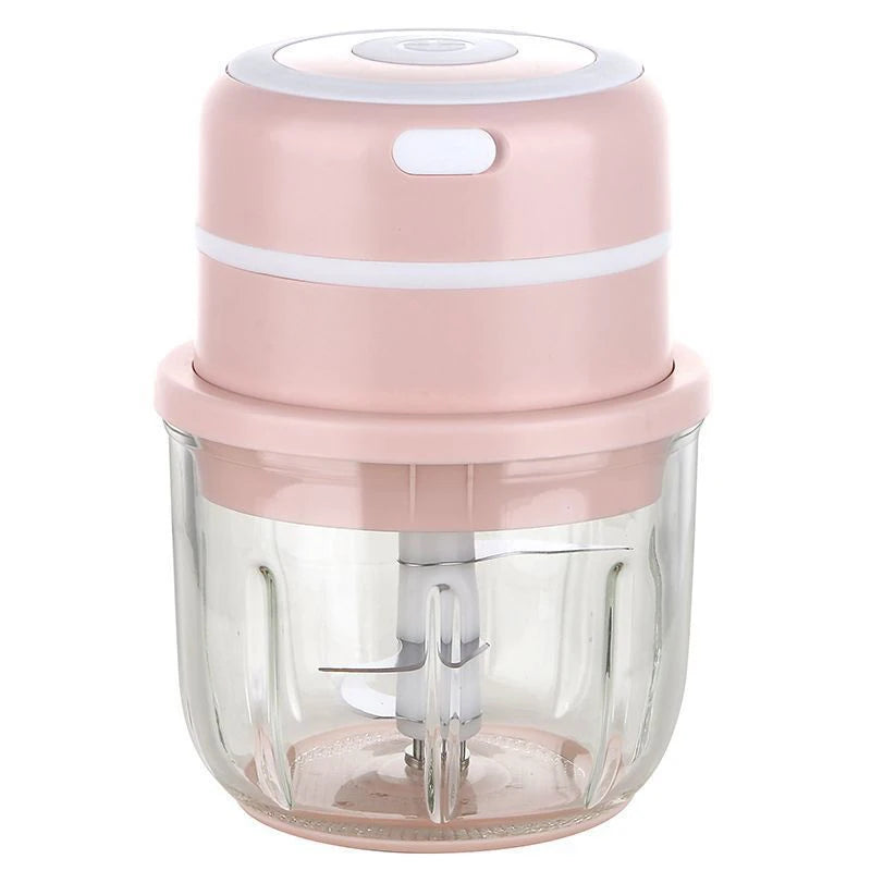 Dropshipping USB Garlic Cutter Mini Electric Garlic Masher Machine Kitchen Accessories Garlic Crusher Kitchen Blender Gadgets