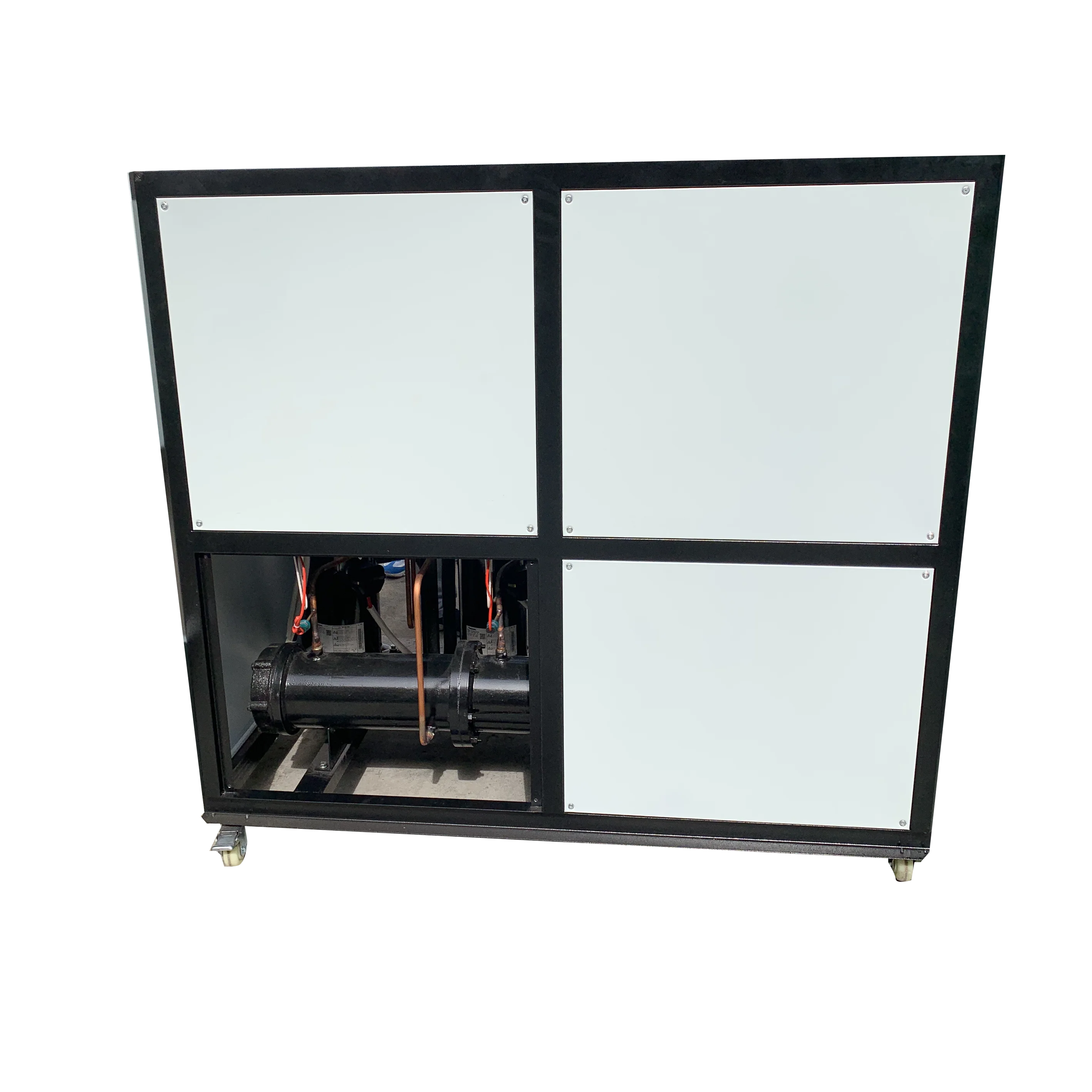 Industrial Plastic Processing Automatic Water Cooling Chiller with High Efficiency Pump and Motor 15.08kW Cooling Capacity