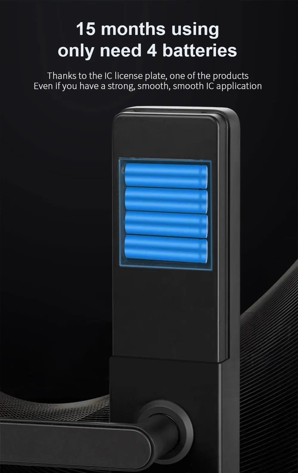 New Arrival WiFi Fingerprint Smart Door Lock for Aluminum/Steel Doors with Tuya APP Remote Unlock and Multi-Unlock Methods
