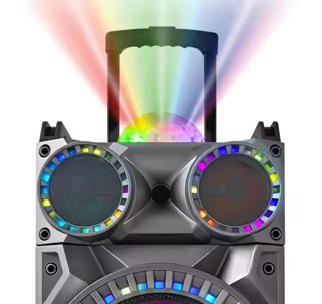 New Arrive Dual 12 Inch Media 50 W High Power Big Speakers Outdoor Dj Party Karaoke Speakers