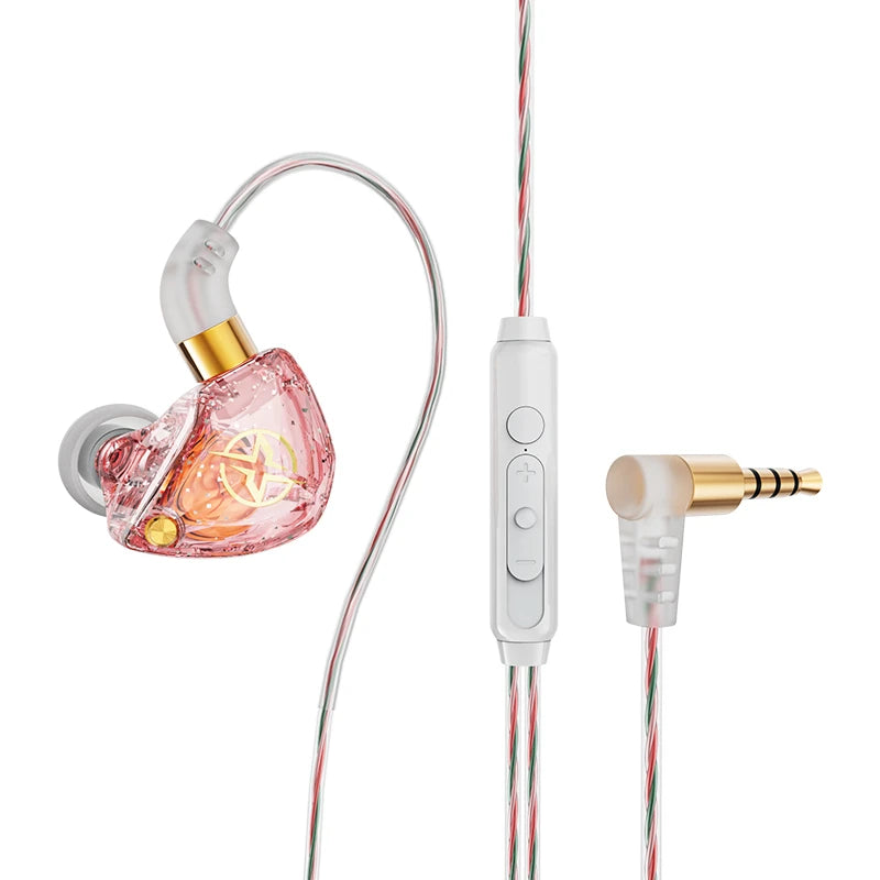 Hifi Wired Earphone Bass Headphones Noise Reduction Sport Earphones 3.5mm Wired Gaming Headset for Redmi Note 8 Umidigi A5  Pro