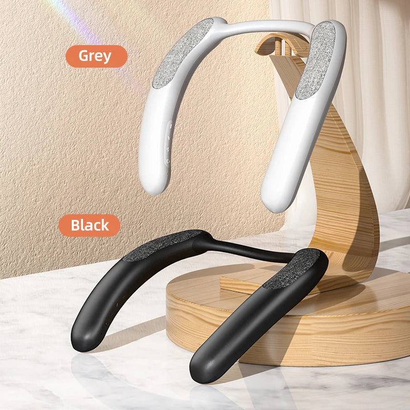 New Fashion Mini Portable Neckband  Wearable Bluetooth Speakers Bluetooth Sound Box Hi-Fi Bass Portable Wireless BT Speaker