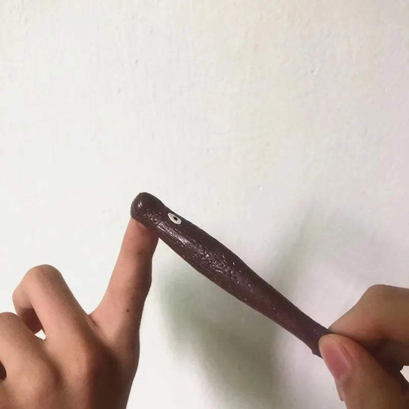 Funny Gadgets Artificial Stool Shape Unique Toys Scary Cute Miniature Brown Shit Shape 3D Hilarious Toys for Kids