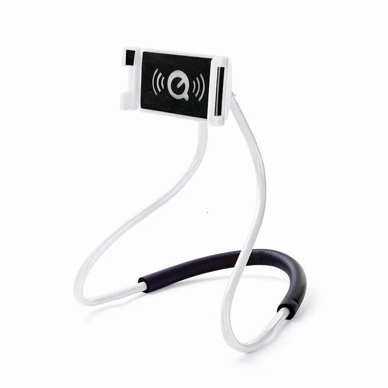 360 Degree Rotation Mobile Phone Holder Universal Lazy Flexible Hang Neck Stand Convenient Access for Mobile Devices